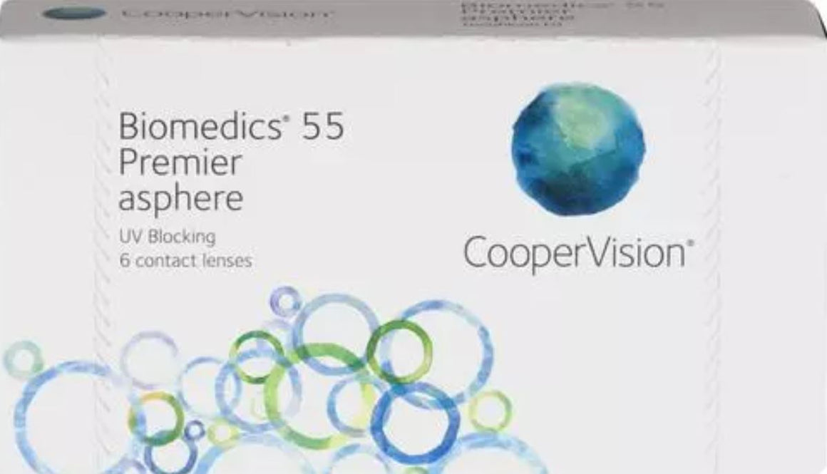 CooperVision Biomedics 55 Evolution Asphere - 6 lenses